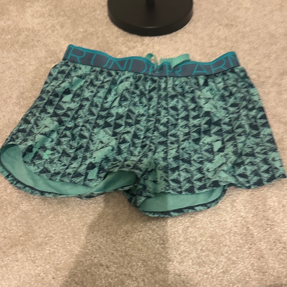 Under Armour Teal Athletic Shorts